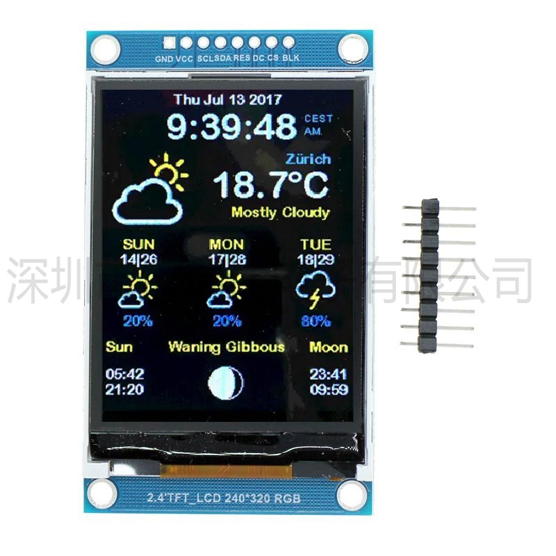 2.4-inch 240x320 Lcd Spi Seria - đánh giá và giá Ili9341