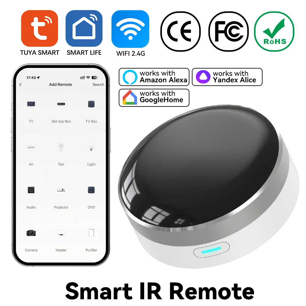 YFK WiFi Smart IR Blaster Univ - đánh giá và giá Ir Remote Module