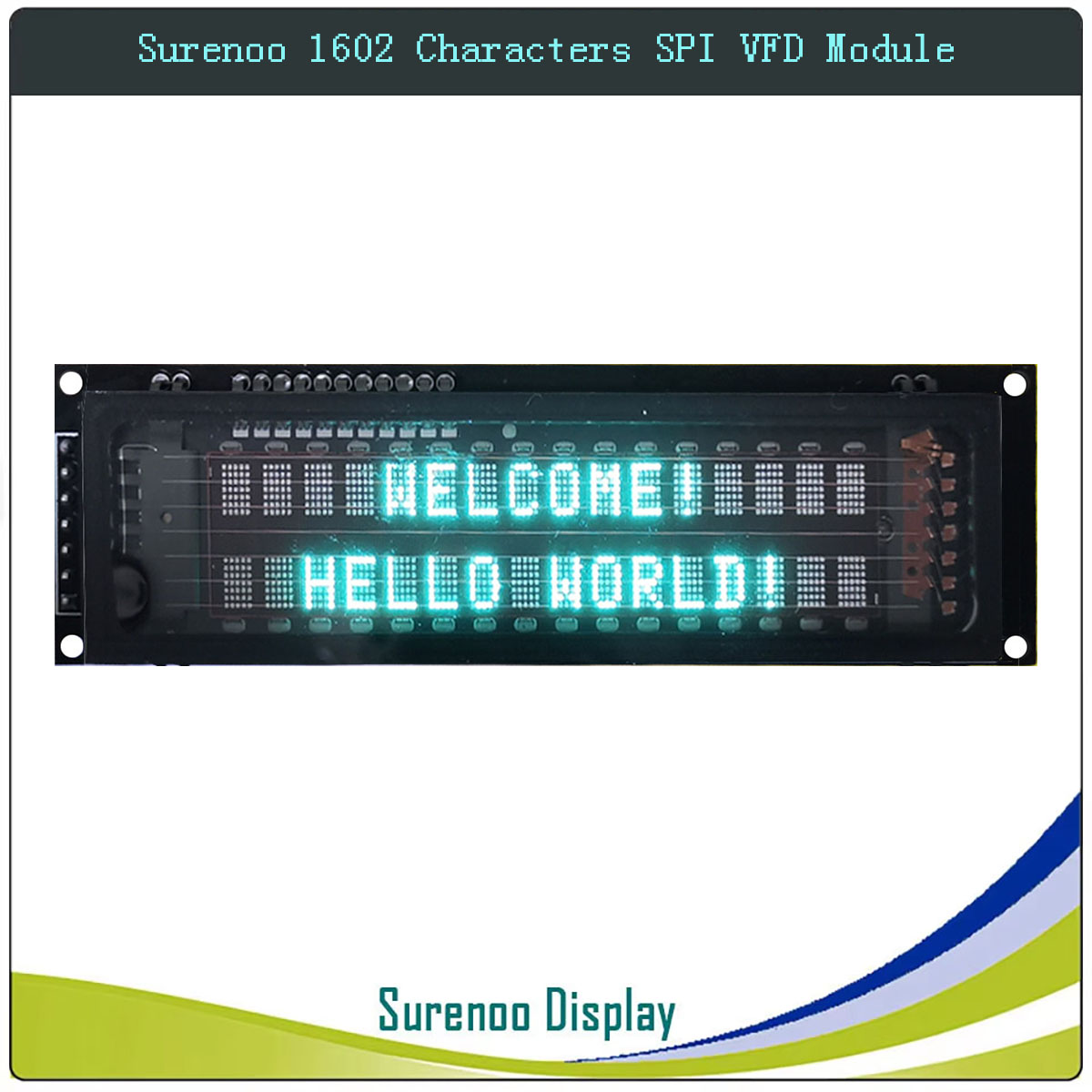 Surenoo 7P Serial SPI 1602 162 - đánh giá và giá Lcd 1602