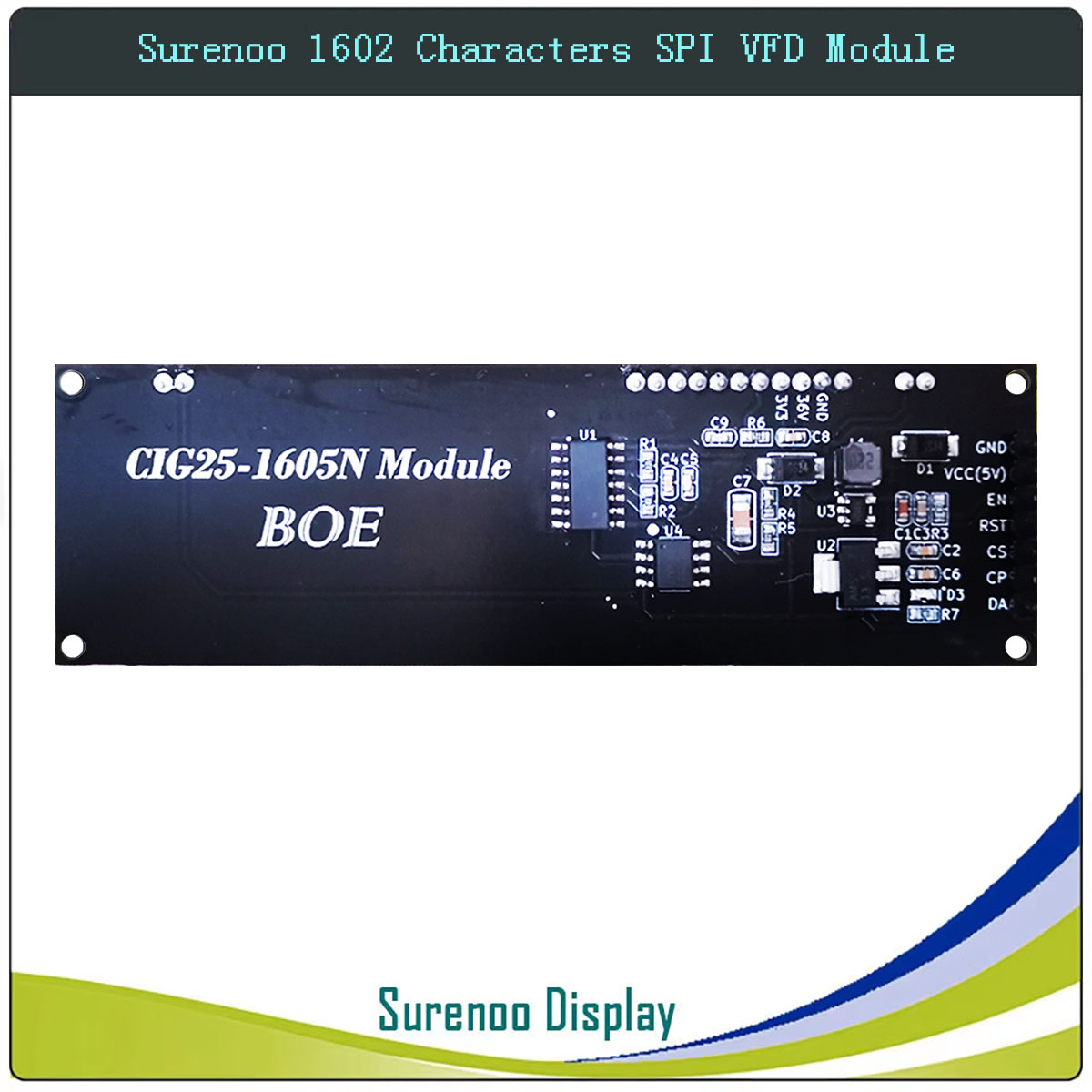 Surenoo 7P Serial SPI 1602 162 - đánh giá và giá Lcd 1602