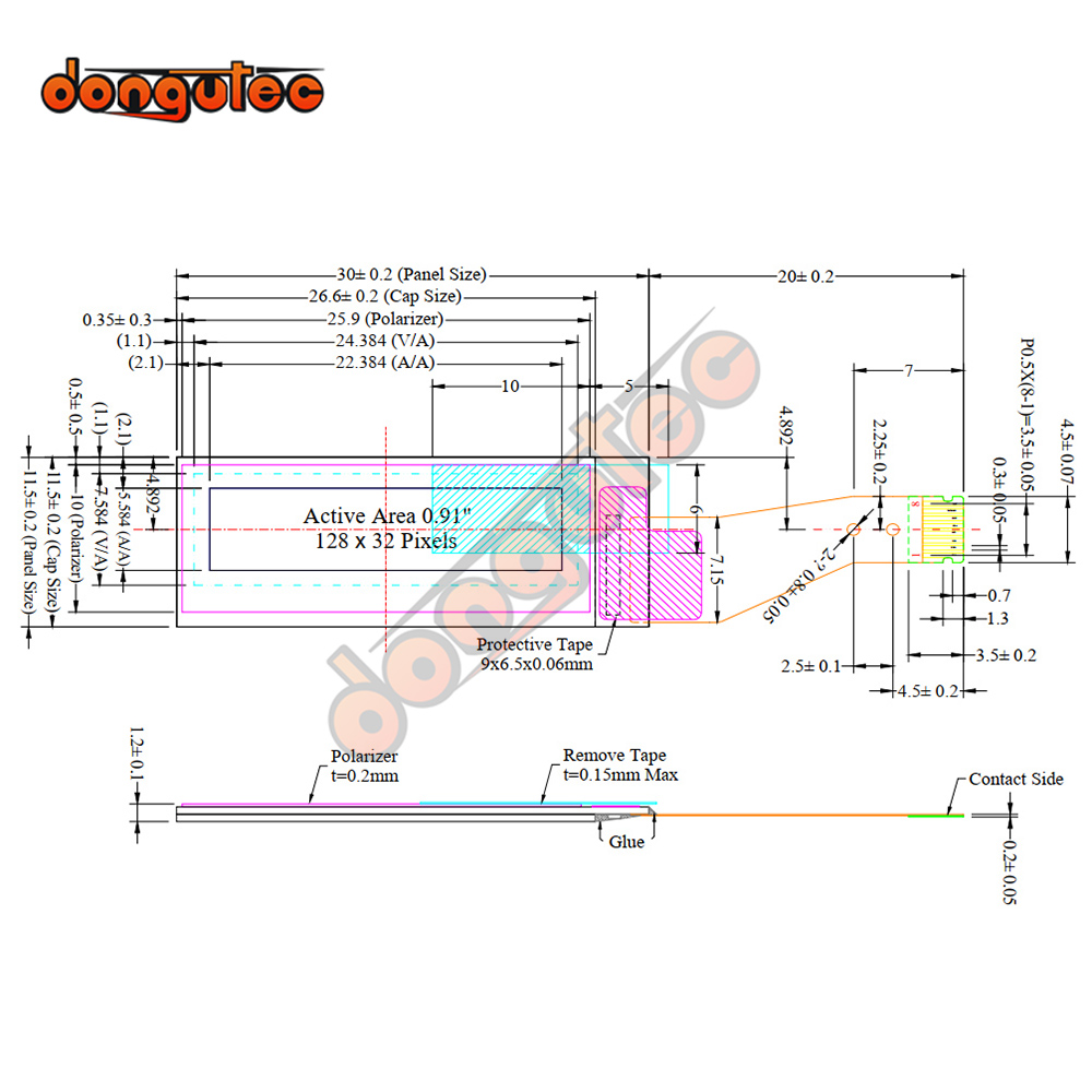 Màn Hình Hiển Thị OLED DNA75 1 - đánh giá và giá Ssd1306