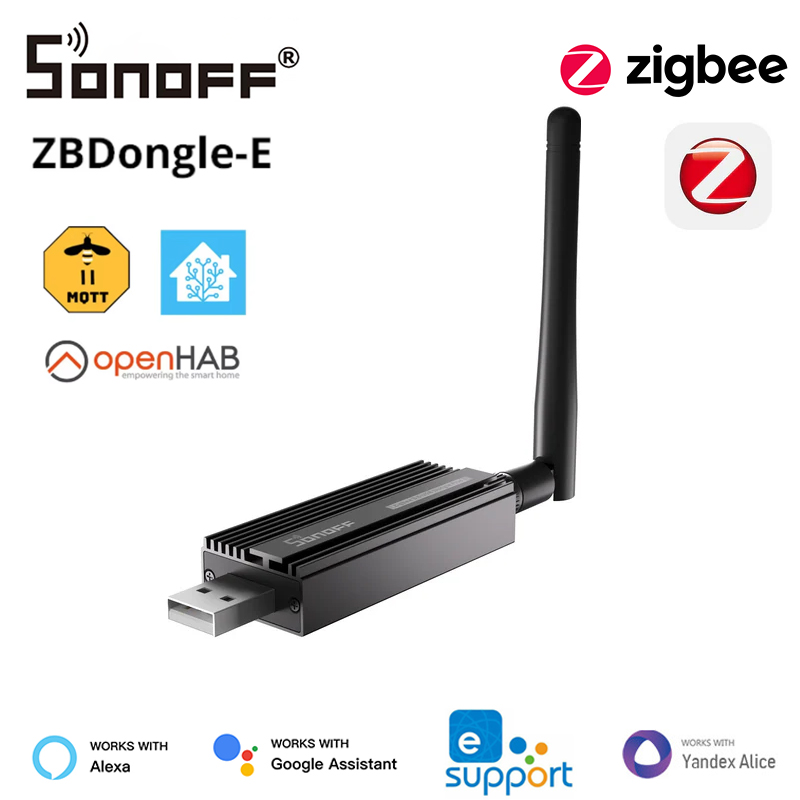 SONOFF Zigbee Dongle-E 3.0 USB - đánh giá và giá Zigbee Cc2531