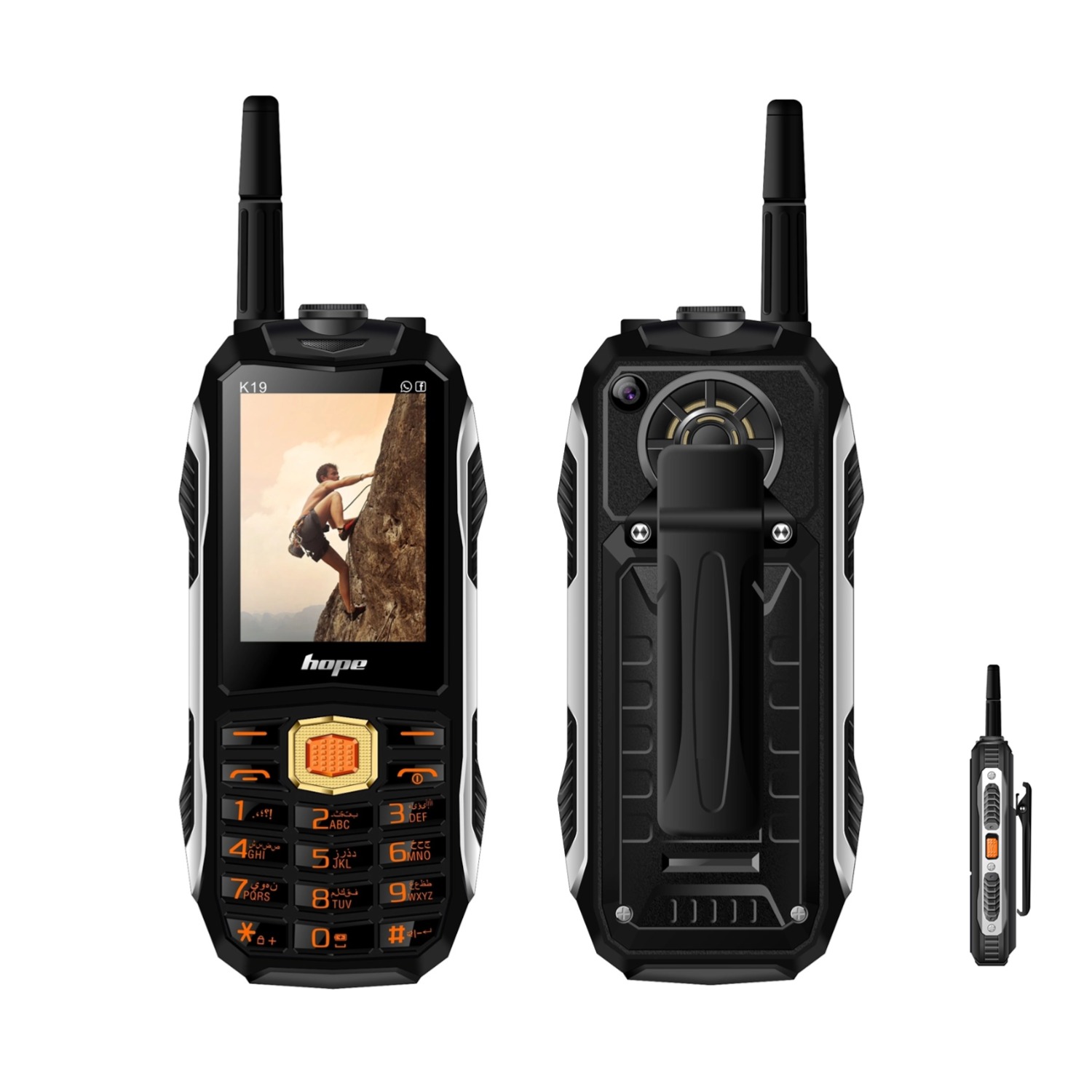 Rugged Feature Phone 4 SIM Lar - đánh giá và giá Tft Display 2.4