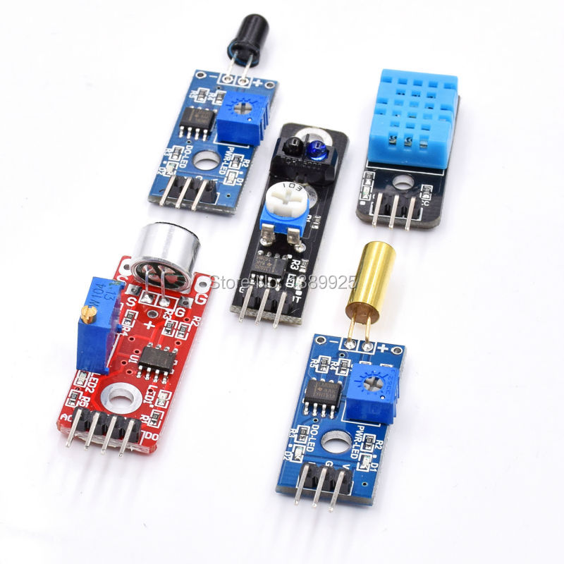 16 Kinds of Sensor Module Kit  - đánh giá và giá Ultrasonic Sensor Hc-Sr04