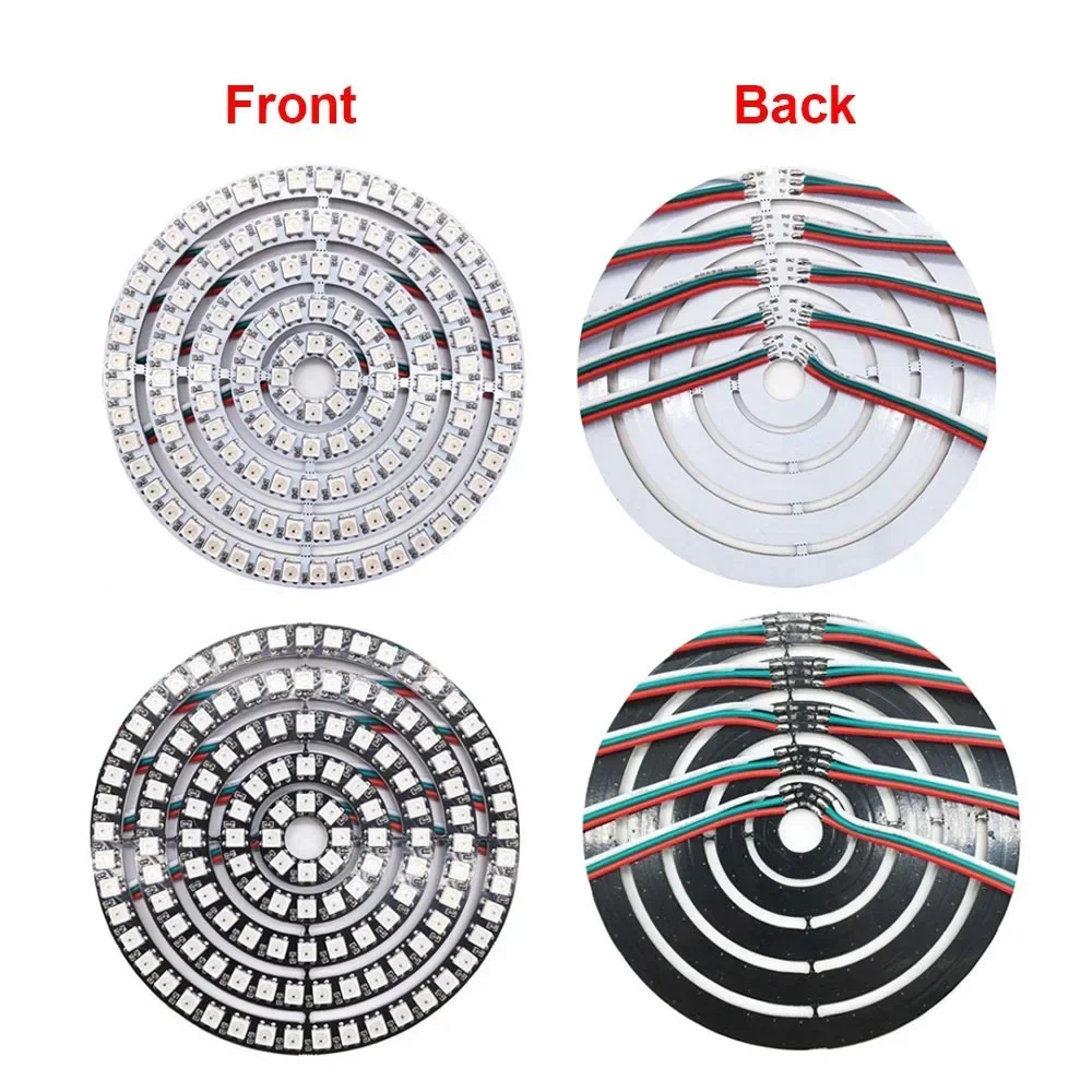 WS2812B RGB Led Ring Kit Indiv - đánh giá và giá Ws2812B